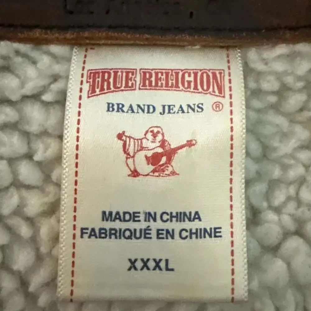 True Religion Faux Sherpa-Lined Corduroy Trucker Jacket